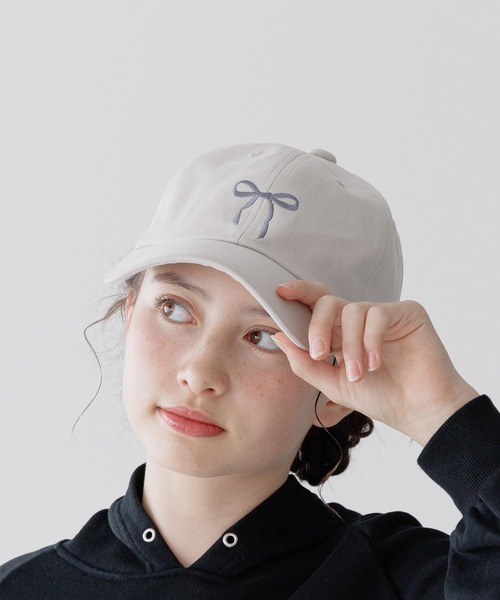 GLOBAL WORK（グローバルワーク）の「洗える抗菌ロゴCAP/キッズ/292221（キャップ・キッズ・グレー/ネイビー/ベージュ/ブラック/ナチュラル・MEDIUM/LARGE）」の15枚目の写真