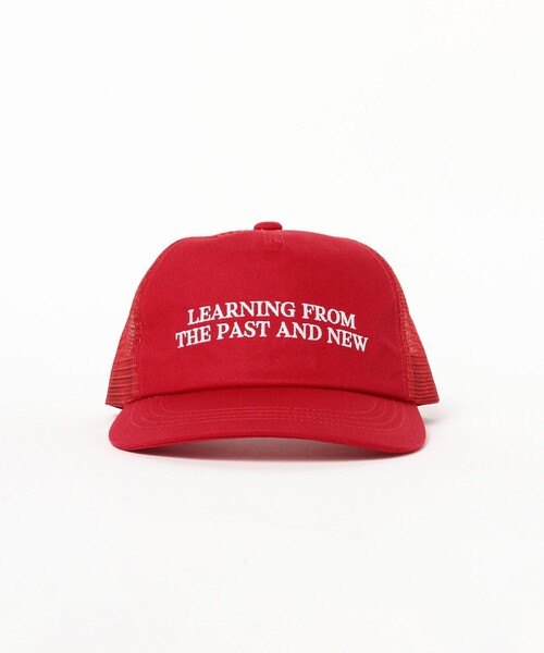 B:MING by BEAMS（ビーミングバイビームス）の「メッセージ メッシュ キャップ（キャップ・メンズ・ブラック/レッド/ブラウン・ONE SIZE）」の8枚目の写真