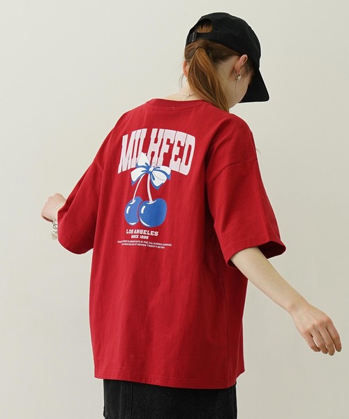 MILKFED. レッドピンク配色ナイロンジャンパー ミルクフェド 新品未使用 楽天市場】ノベルティ付 ミルクフェド トートバッグ レディース