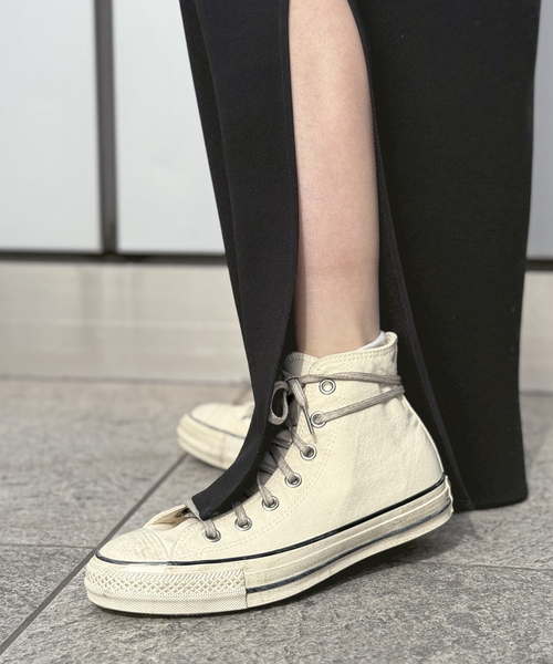 CONVERSE（コンバース）の「【CONVERSE/コンバース】ALL STAR AGED AG HI（スニーカー・レディース・ホワイト・23.5cm/25cm/24.5cm/24cm）」の2枚目の写真