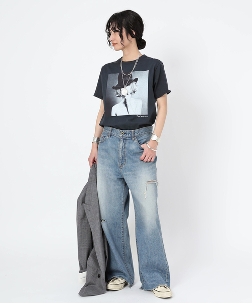 CONVERSE（コンバース）の「【CONVERSE/コンバース】ALL STAR AGED AG HI（スニーカー・レディース・ホワイト・23.5cm/25cm/24.5cm/24cm）」の6枚目の写真