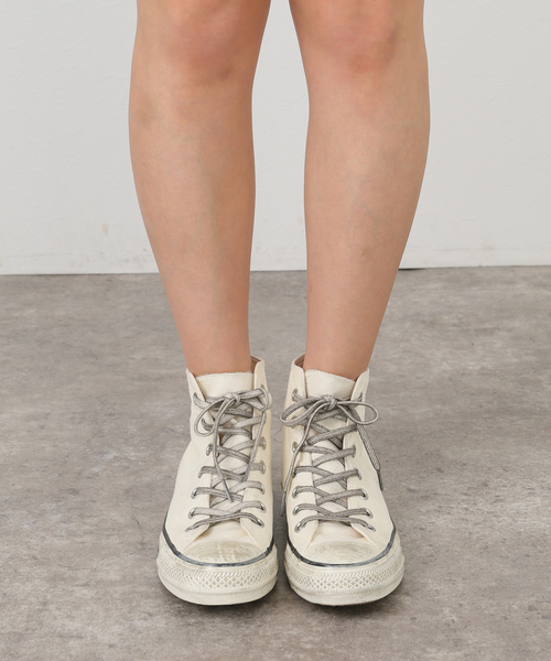 CONVERSE（コンバース）の「【CONVERSE/コンバース】ALL STAR AGED AG HI（スニーカー・レディース・ホワイト・23.5cm/25cm/24.5cm/24cm）」の15枚目の写真