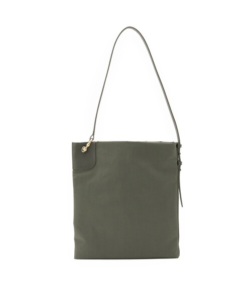 TOFF&LOADSTONE（トフアンドロードストーン）の「Sack minimal（ザック ミニマル）（ショルダーバッグ・レディース・カーキ/ライトグレー系9/ブラック・00）」の13枚目の写真
