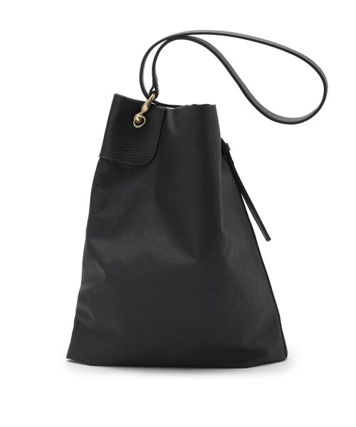 TOFF&LOADSTONE（トフアンドロードストーン）の「Sack minimal（ザック ミニマル）（ショルダーバッグ・レディース・カーキ/ライトグレー系9/ブラック・00）」の20枚目の写真