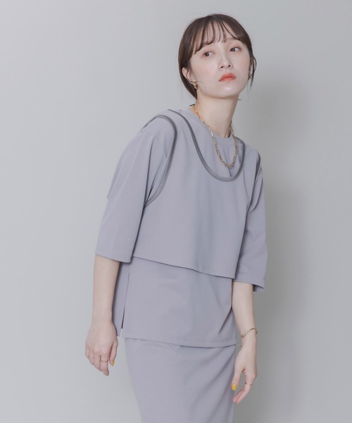 セール】レイヤード トップス（Tシャツ/カットソー）｜Eimee Law