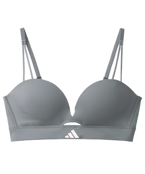 adidas（アディダス）の「adidas/アディダス ノンワイヤーブラ 吸汗速乾（スポーツブラ・レディース・ブラック/グレー系その他/ブラウン系その他/ベージュ系その他・MEDIUM/LARGE）」の12枚目の写真