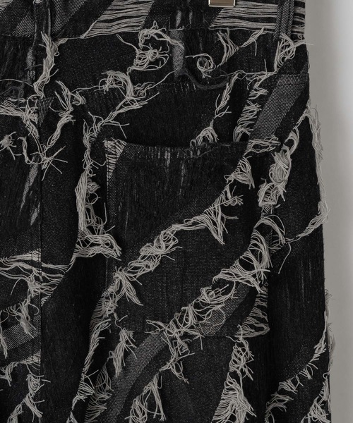 casper john 2点セット Casper John シャツ Various loose shirts-box fringe-バリアス