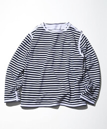 CAHLUMN カウラム　ボーダーカットソー 長袖 CAHLUMN カウラム ボーダーカットソー 長袖 CAHLUMN カウラム