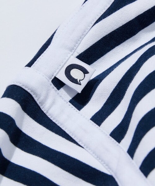 定価10450円 CAHLUMN Boat Neck Long Sleeve CAHLUMN/カウラム Boat Neck Horizontal Stripe french terry
