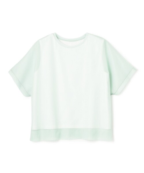 セール】【洗える/ストレッチ】シアーレイヤードT（Tシャツ