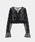 tanakadaisuke�i�^�i�J�_�C�X�P�j�́u�ytanakadaisuke/�^�i�J�_�C�X�P�zflower lace short cardigan/�t�����[���[�X�V���[�g�J�[�f�B�K���i�J�[�f�B�K��/�{�����j�v�b�u���b�N