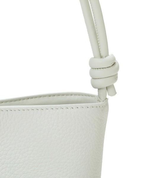 Breath TOPKAPI シュリンクレザー ノットハンドル ショルダーバッグ 新色追加】シュリンクレザー ノットハンドル 2way ショルダー