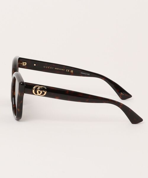 GUCCI(グッチ)の「【GUCCI/グッチ】スクエア サングラス GG1830SK 002(サングラス・レディース・ブラウン・FREE)」の2枚目の写真