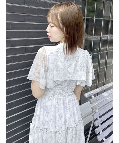dazzlin♡watercolorflowerワンピース新品未使用 Watercolorflowerワンピース（ワンピース）｜dazzlin（ダズリン