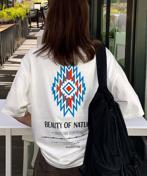 セール】レトロ ポップ サガラ刺繍 半袖 Tシャツ 韓国 ファッション