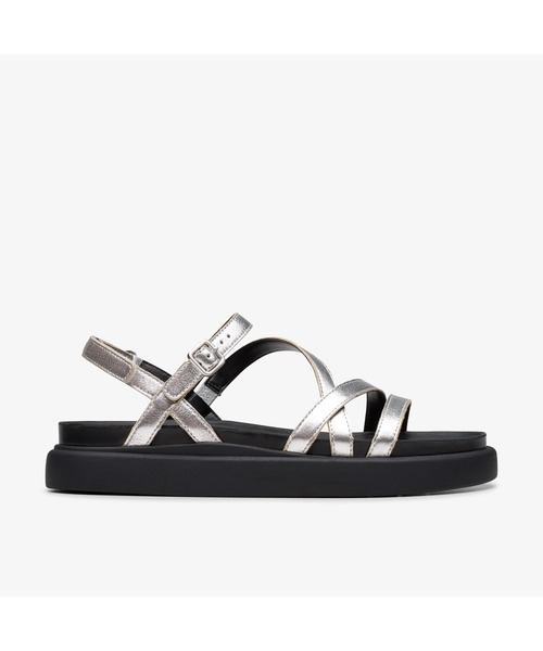 【Clarks】Aristella Roseサンダル★国内発関税込 Aristella Rose / アリステラローズ （ブラックレザー） -Clarks