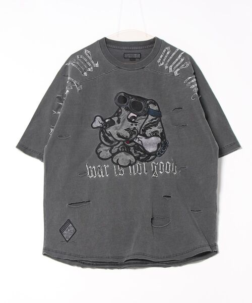 GALFY/ガルフィー/病みに染まりし反戦Tシャツ（Tシャツ