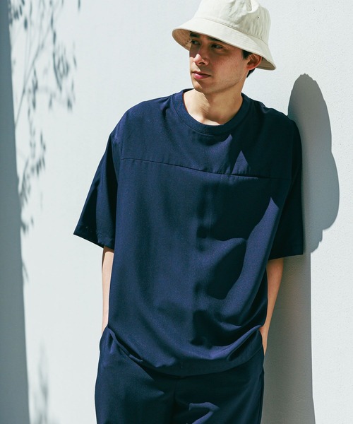 LAKOLE(ラコレ)の「【セットアップ可】クールクリアドライプルオーバー / 289666(シャツ/ブラウス・メンズ・ネイビー/グレー/ブラック/ブラウン系その他・SMALL/MEDIUM/LARGE/X-LARGE)」の4枚目の写真