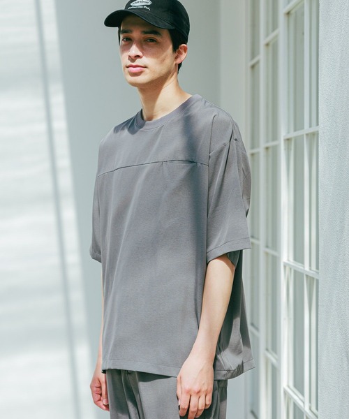 LAKOLE(ラコレ)の「【セットアップ可】クールクリアドライプルオーバー / 289666(シャツ/ブラウス・メンズ・ネイビー/グレー/ブラック/ブラウン系その他・SMALL/MEDIUM/LARGE/X-LARGE)」の3枚目の写真