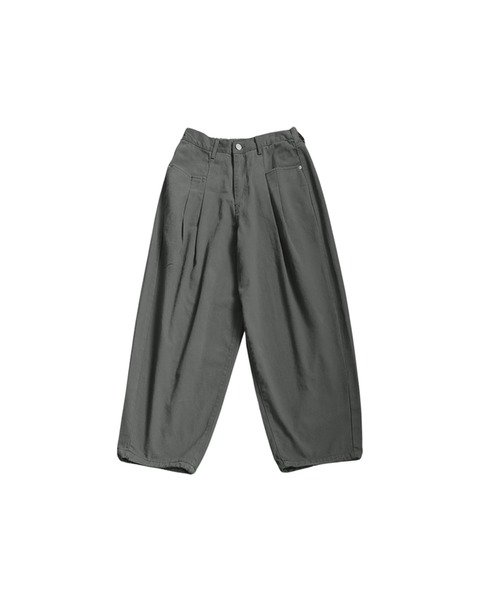 antiqua(アンティカ)の「カーブパンツ(その他パンツ・レディース・グレー/ブラック・LARGE/MEDIUM)」の5枚目の写真