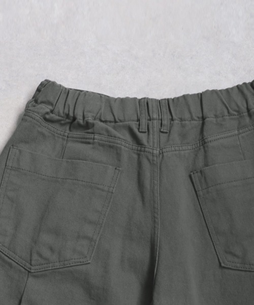 antiqua(アンティカ)の「カーブパンツ(その他パンツ・レディース・グレー/ブラック・LARGE/MEDIUM)」の9枚目の写真