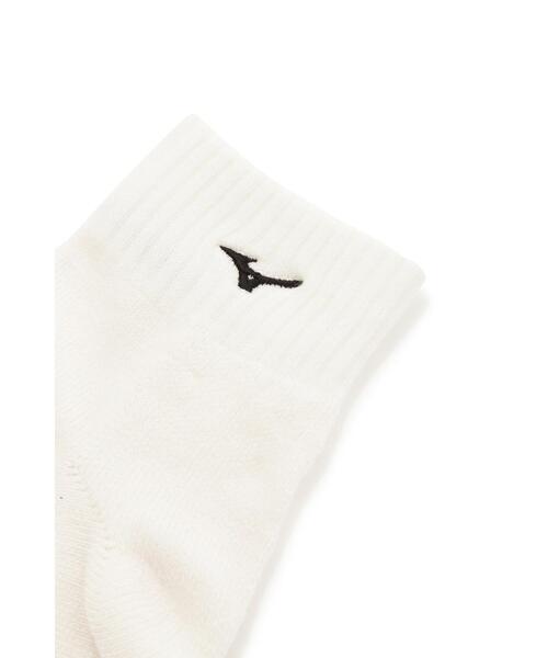 MARGARET HOWELL（マーガレットハウエル）の「PILE SHORT SOCKS（ソックス/靴下・メンズ・ホワイト/ブラック/カーキ・-）」の4枚目の写真