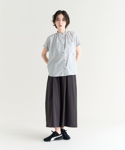 NANGA(ナンガ)の「EXCURSION WIDE PANTS W/エクスカーションワイドパンツ( ウィメンズ)(その他パンツ・レディース・グリーン/ブラック・S/M/L)」の4枚目の写真