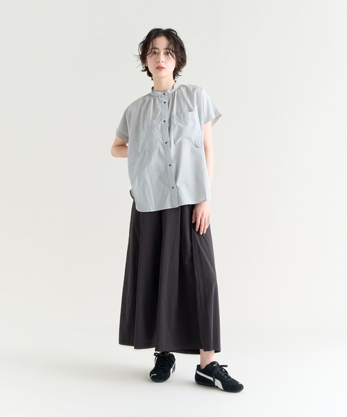 NANGA(ナンガ)の「EXCURSION WIDE PANTS W/エクスカーションワイドパンツ( ウィメンズ)(その他パンツ・レディース・グリーン/ブラック・S/M/L)」の5枚目の写真
