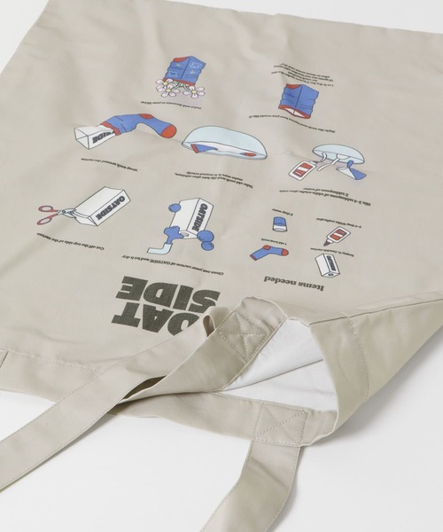 SENSE OF PLACE by URBAN RESEARCH（センスオブプレイスバイアーバンリサーチ）の「『別注』OATSIDE×SENSE OF PLACE　トートバッグ（トートバッグ・メンズ・ブラック/グレー/ブルー・ONE）」の16枚目の写真