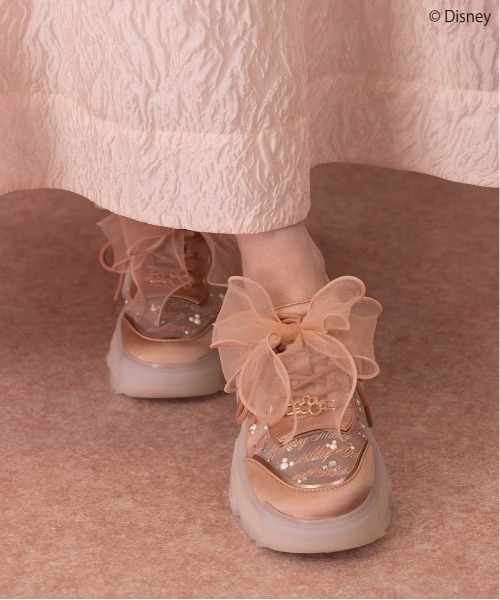 セール】【Mickey＆Minnie】/シアーデザインスニーカー（スニーカー