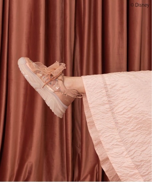 セール】【Mickey＆Minnie】/シアーデザインスニーカー（スニーカー