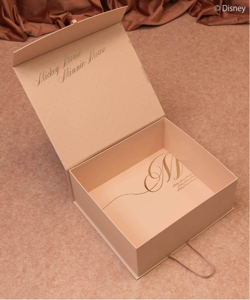 RANDA（ランダ）の「【Mickey＆Minnie】/シアーデザインスニーカー（スニーカー・レディース・ピンク/グレー・L/LL/S/M）」の5枚目の写真