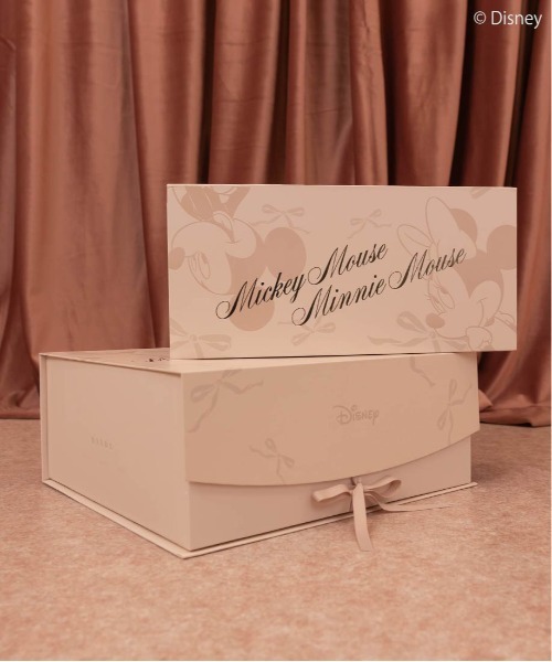 RANDA（ランダ）の「【Mickey＆Minnie】/シアーデザインスニーカー（スニーカー・レディース・ピンク/グレー・L/LL/S/M）」の6枚目の写真