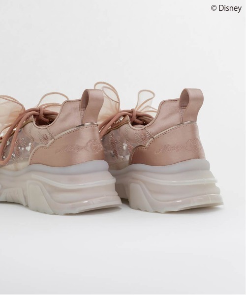 セール】【Mickey＆Minnie】/シアーデザインスニーカー（スニーカー