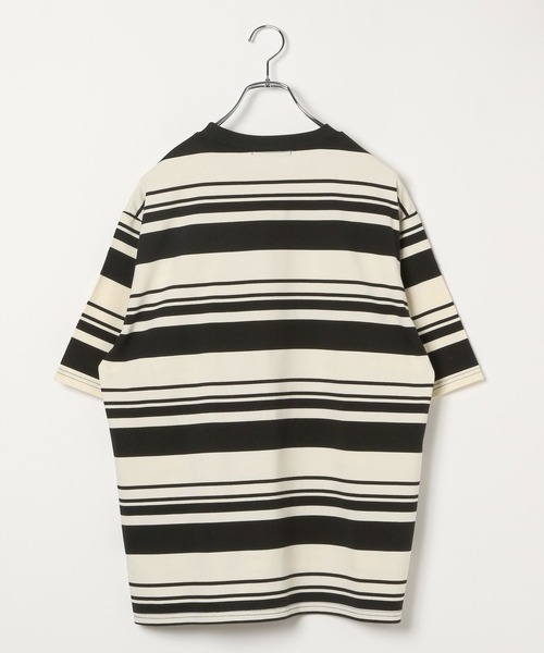 ALAND（エーランド）の「【UNISEX】ALAND／AロゴボーダーT（Tシャツ/カットソー・レディース・ネイビー/ホワイト/ブルー・MEDIUM/LARGE）」の9枚目の写真