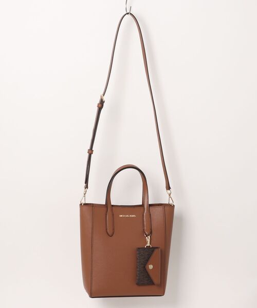 MICHAEL KORS（マイケルコース）の「VINCENT トート ウィズ カードケース アタッチ スモール（トートバッグ・レディース・ブラウン系・FREE）」の9枚目の写真