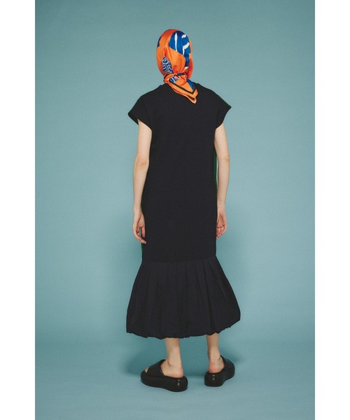 Patch docking one piece GRY ヘリンドットサイ ヘリンドットサイ HeRIN.CYE ［予約］Patch docking one piece
