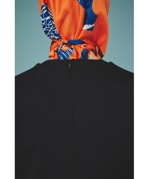 HeRIN.CYE（ヘリンドットサイ）の「Ponte docking balloon one piece　　ポンチドッキングバルーンワンピース（ワンピース・レディース・グレー/グリーン・36/38）」の16枚目の写真