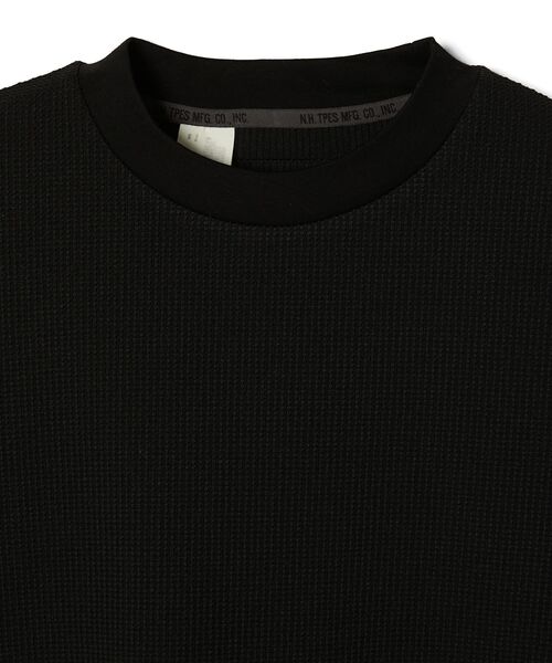 N.HOOLYWOOD TEST PRODUCT EXCHANGE SERVICE(N.ハリウッド テストプロダクト エクスチェンジサービス)の「SIDE-PANEL T-SHIRT(Tシャツ/カットソー・メンズ・チャコール/ブラック・36/38/40)」の4枚目の写真