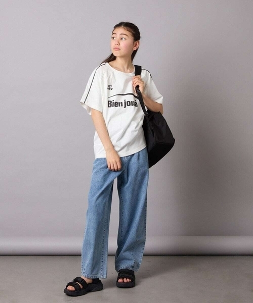 a.v.v（アーヴェヴェ）の「[130]バレルデニム（デニムパンツ・キッズ・ダークインディゴブルー・130）」の8枚目の写真