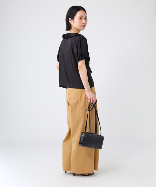 PROVOKE （プロヴォーク）の「【provoke】ラッフルブラウス（シャツ/ブラウス・レディース・ブラック/ベージュ・フリー）」の22枚目の写真