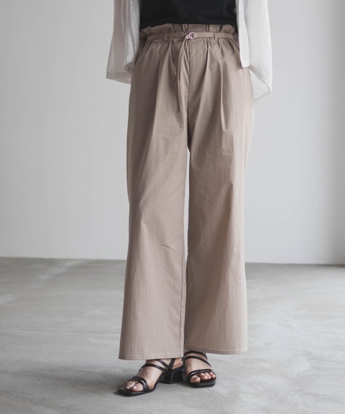 NAVY（ネイビー）の「NAVY 【ベルト付き】ハイウエストパンツ（その他パンツ・レディース・オリーブ/ブラック/ベージュ・L/M）」の10枚目の写真
