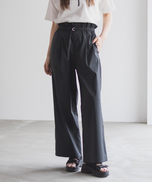 NAVY（ネイビー）の「NAVY 【ベルト付き】ハイウエストパンツ（その他パンツ・レディース・オリーブ/ブラック/ベージュ・L/M）」の4枚目の写真