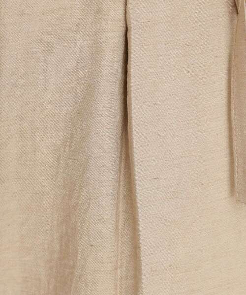 THE SHOP TK (ザ ショップ ティーケー )の「リネン混ハーフパンツ【洗える/セットアップ可】(その他パンツ・レディース・オフホワイト/ブラック/ベージュ・12/13)」の19枚目の写真