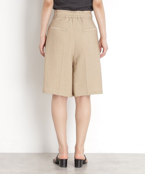 THE SHOP TK (ザ ショップ ティーケー )の「リネン混ハーフパンツ【洗える/セットアップ可】(その他パンツ・レディース・オフホワイト/ブラック/ベージュ・12/13)」の22枚目の写真