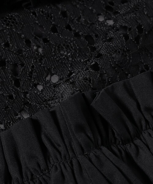 A PUPIL(アピューピル)の「A PUPIL / フリル レース スカート(スカート・レディース・ブラック・SMALL/MEDIUM)」の7枚目の写真