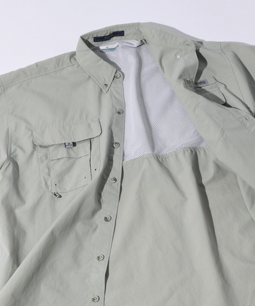Columbia(コロンビア)の「【Columbia/コロンビア】マルチポケット/バハマシャツ(シャツ/ブラウス・メンズ・オリーブ/ブラック/グレー系その他・LARGE/MEDIUM)」の18枚目の写真