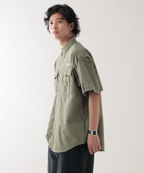 Columbia(コロンビア)の「【Columbia/コロンビア】マルチポケット/バハマシャツ(シャツ/ブラウス・メンズ・オリーブ/ブラック/グレー系その他・LARGE/MEDIUM)」の20枚目の写真