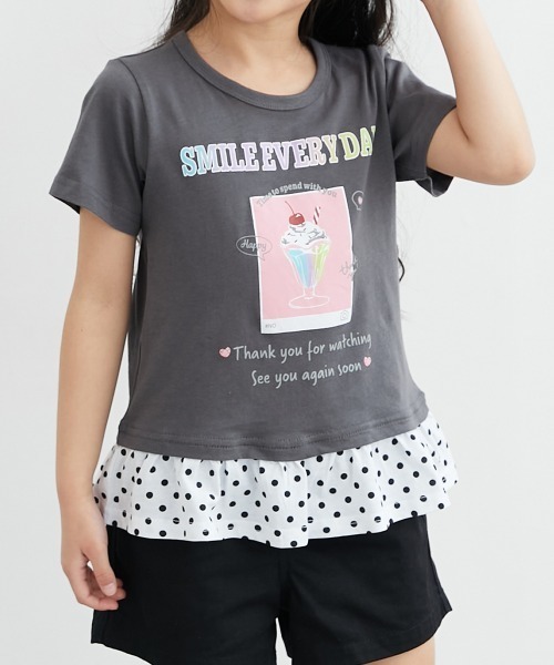 しなこ　Tシャツ　べビタピ　新品未使用　120　グミキュンプリンセス　パープル m77024592729_1.jpg?1730041118