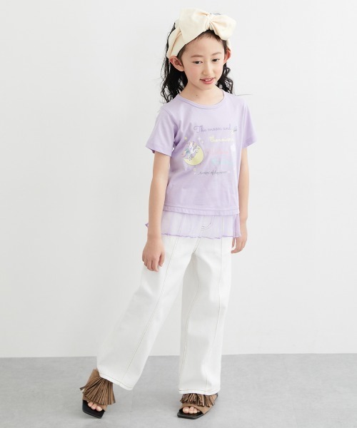 セール】選べる♪デザインプリントTシャツ（女の子）（Tシャツ